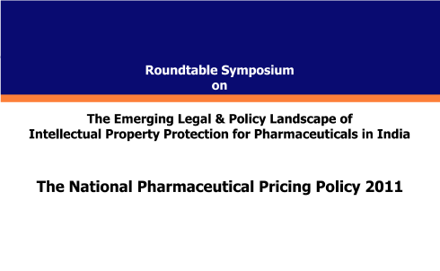 IP Protection Symposium – NPPP 2011, Jodhpur